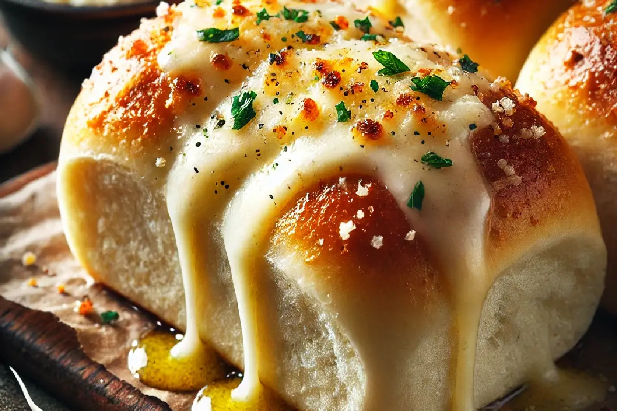 Hawaiian Roll Garlic Bread3