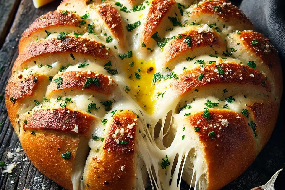 Pull Apart Garlic Bread