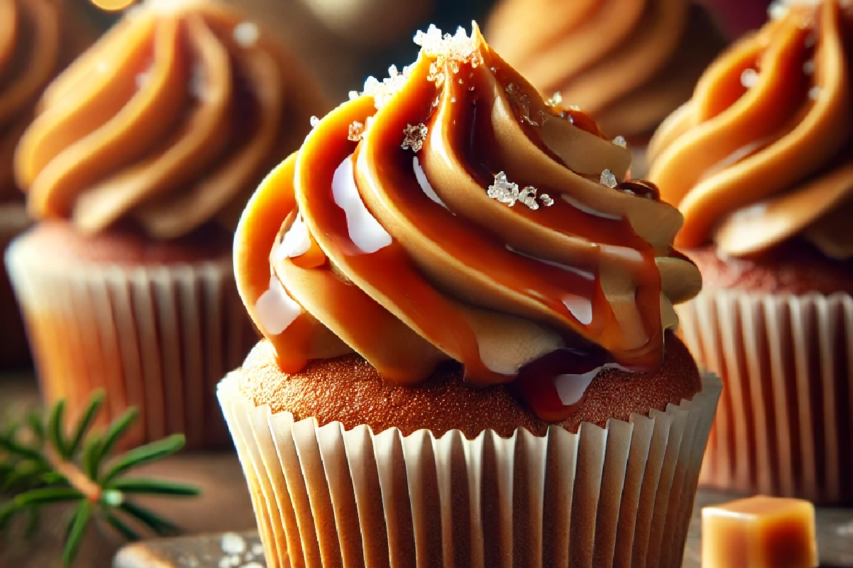 salted caramel cupcakes