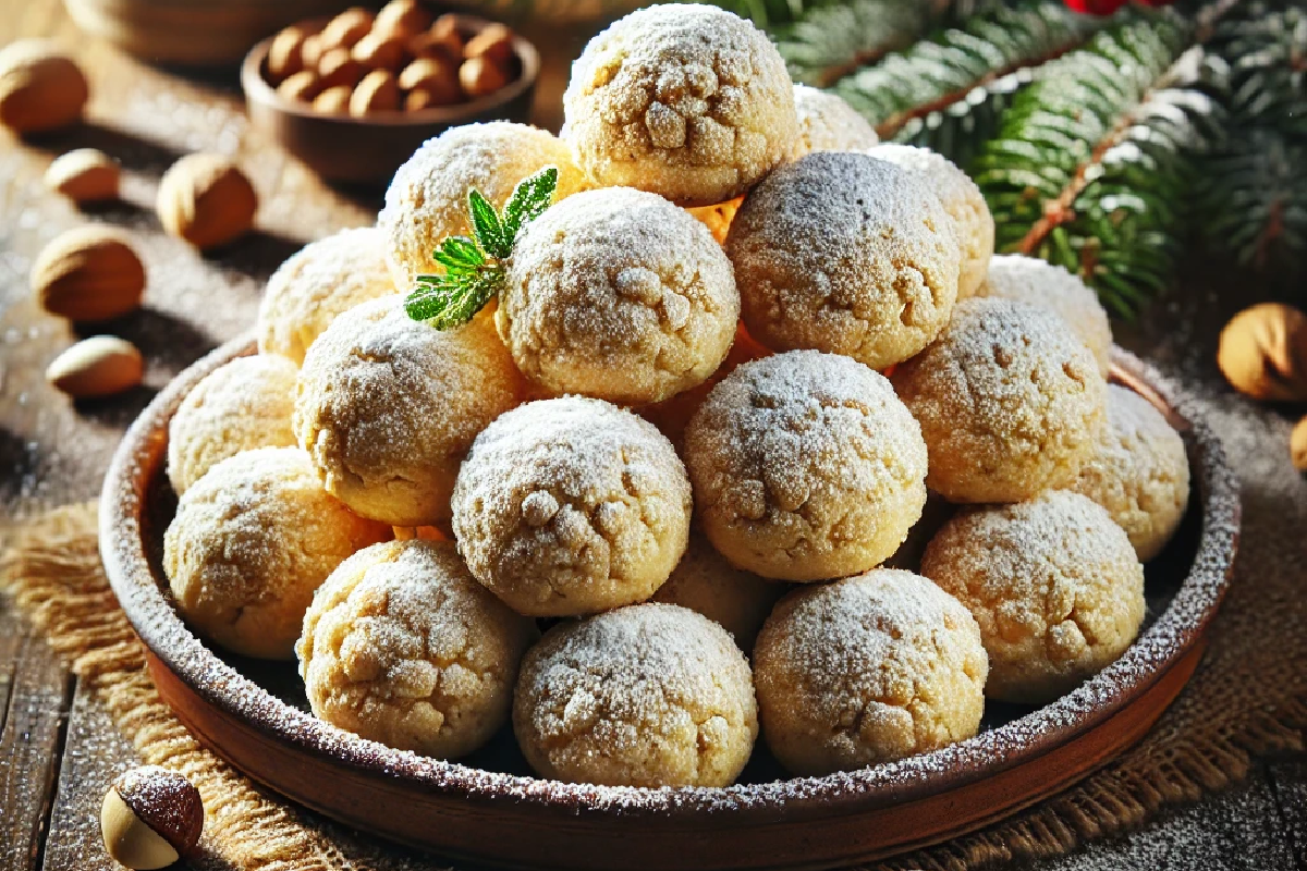 Christmas Snowball Cookies