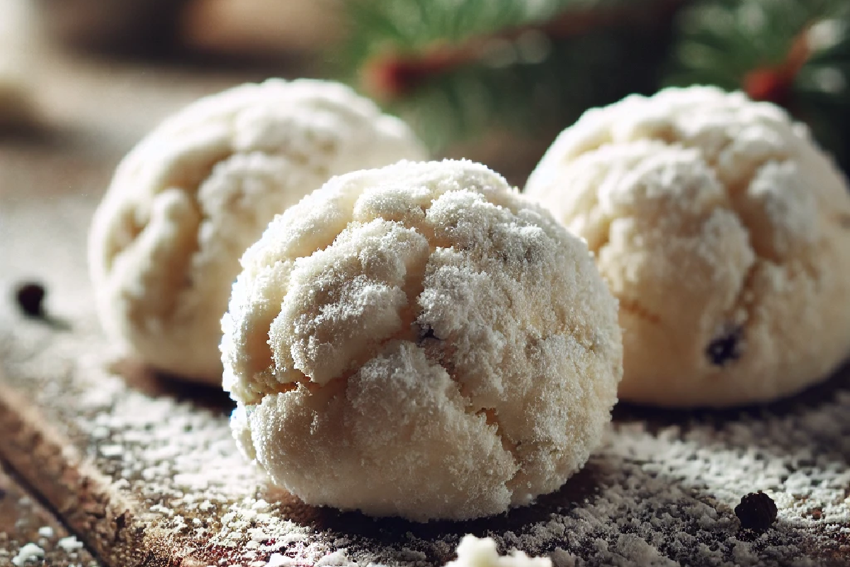 Christmas Snowball Cookies