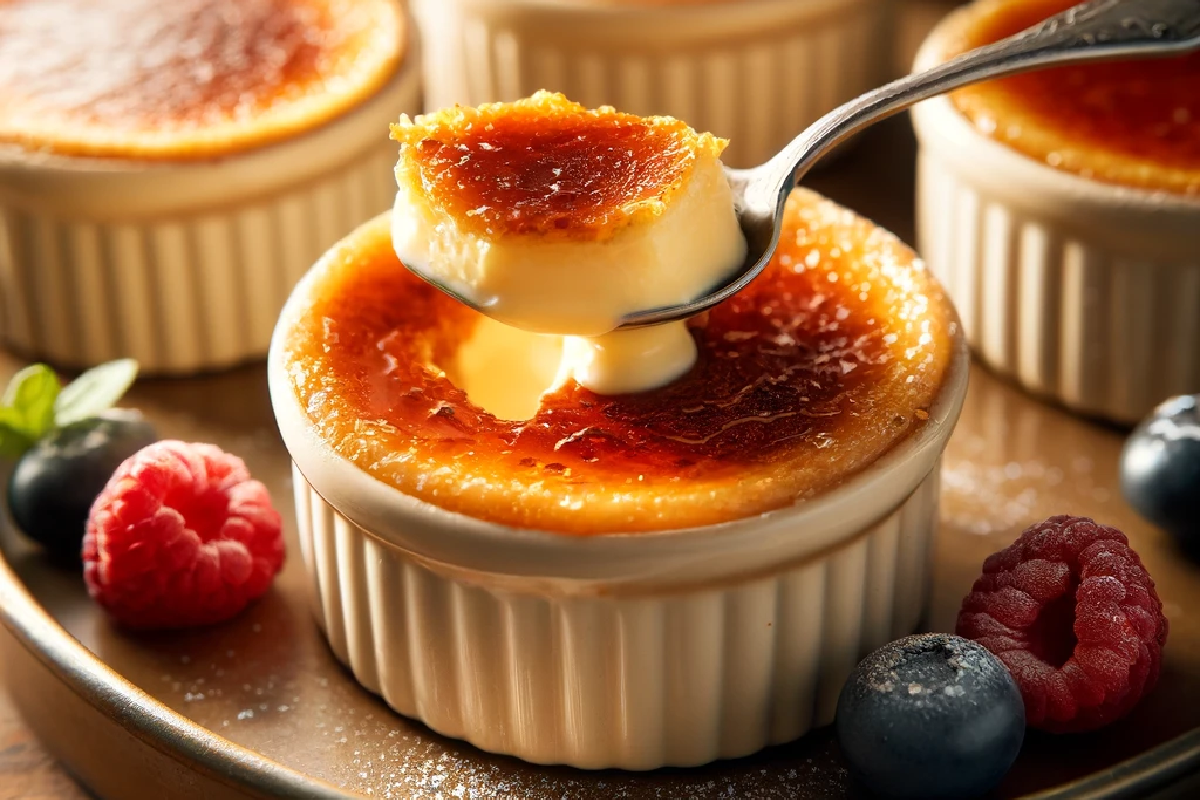 Mini Crème Brûlée Cheesecakes