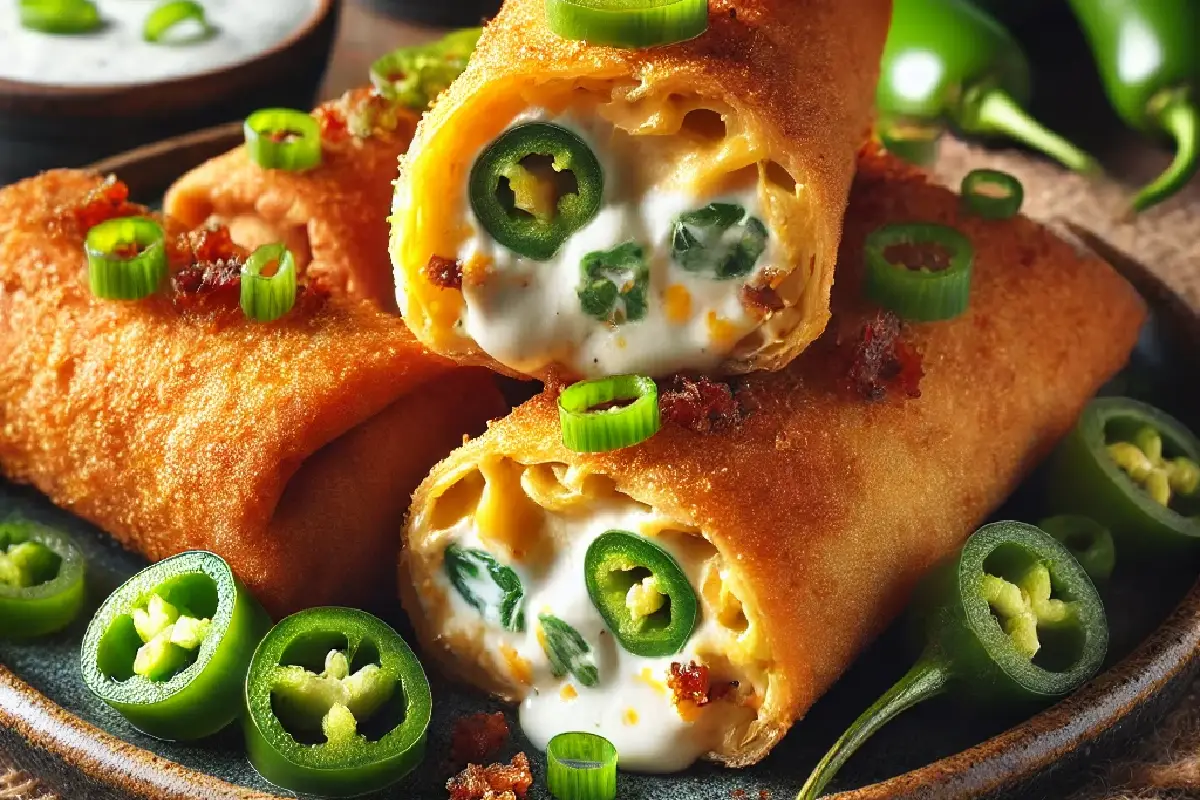 Jalapeño Popper Egg Rolls3