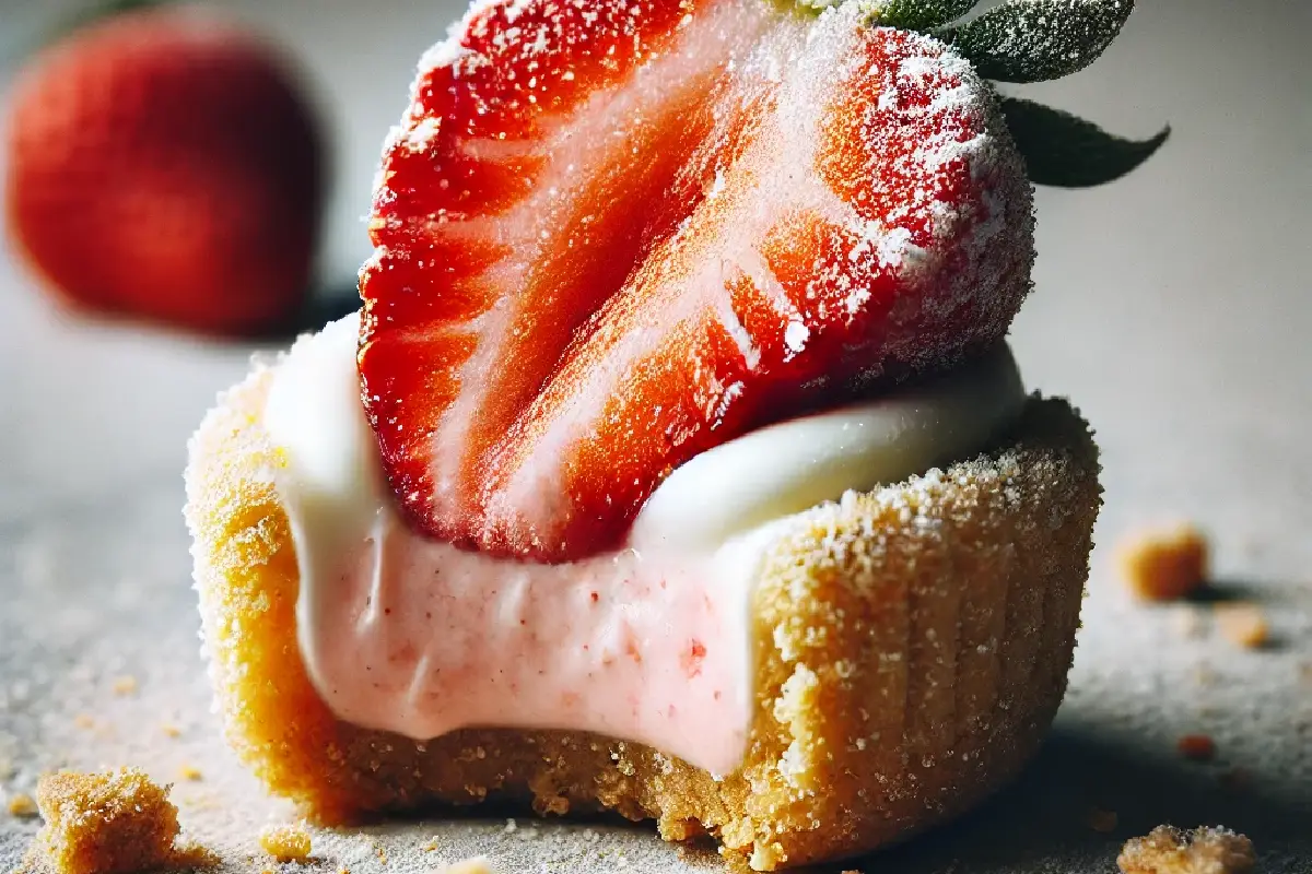 No Bake Strawberry Cheesecake Bites3