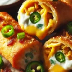 Jalapeño Popper Egg Rolls