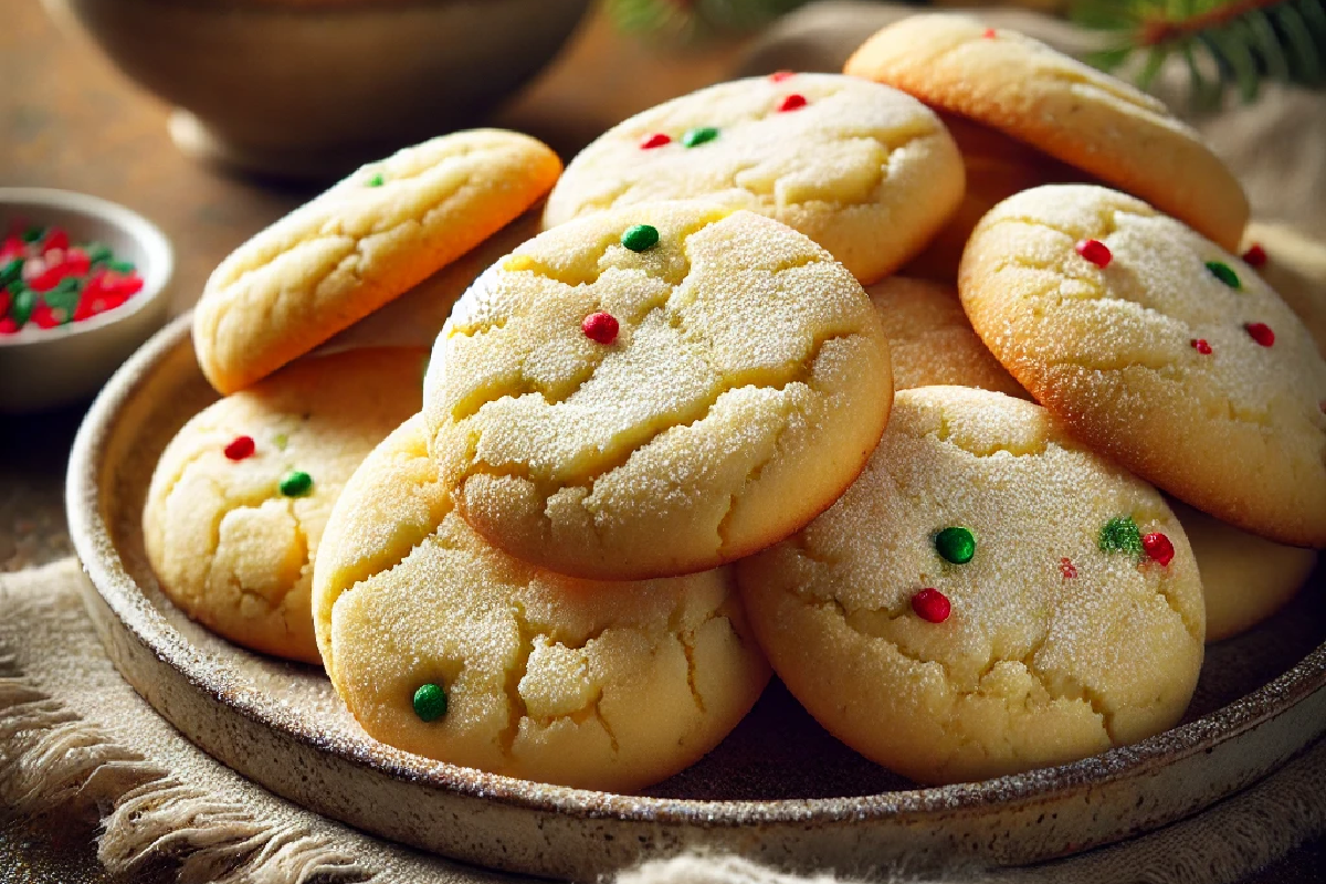 Christmas Ooey Gooey Butter Cookies