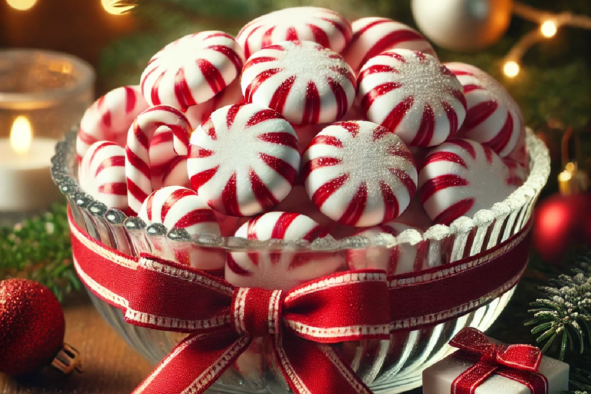 Soft Christmas Peppermints