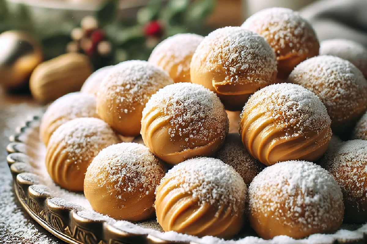 Peanut Butter Snowballs