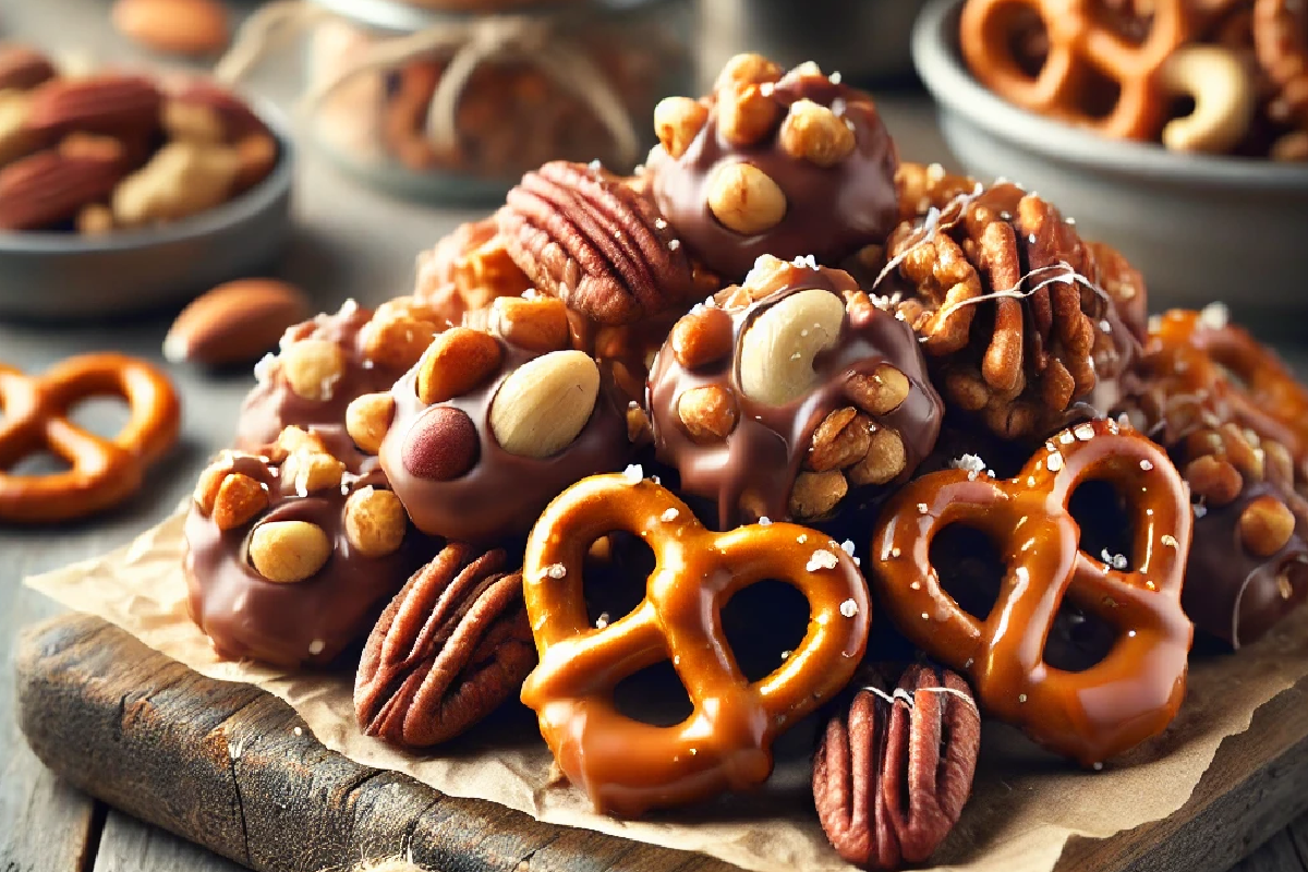 Pretzel Nut Clusters