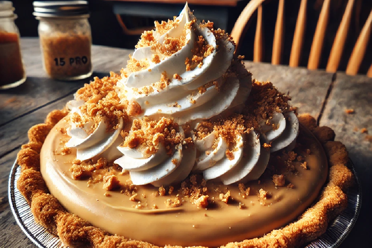 Amish Peanut Butter Cream Pie