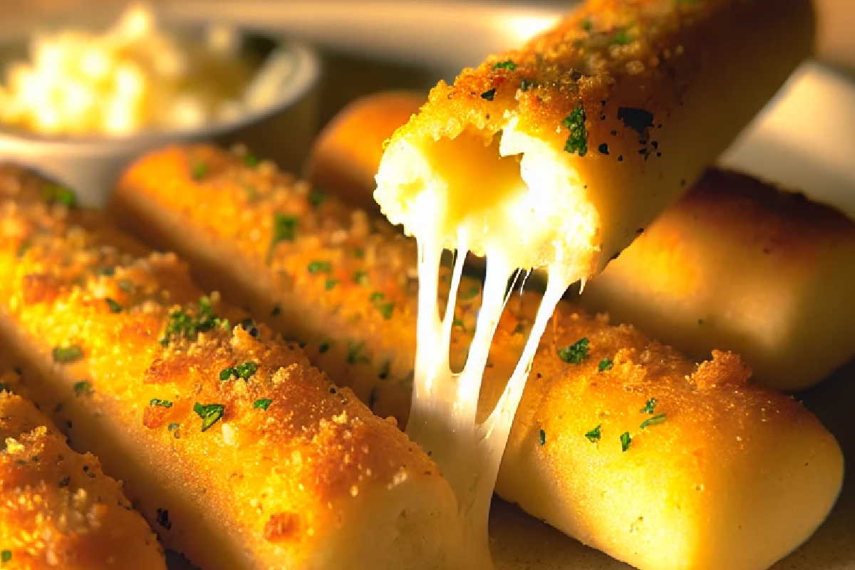 Cheesy Garlic Breadsticks