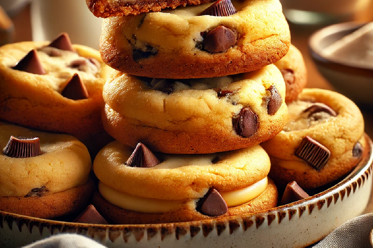 Cheesecake Stuffed Chocolate Chip Cookies