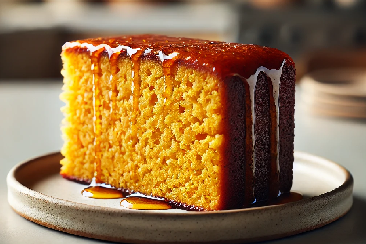 Honey Butter Sweet Potato Cornbread