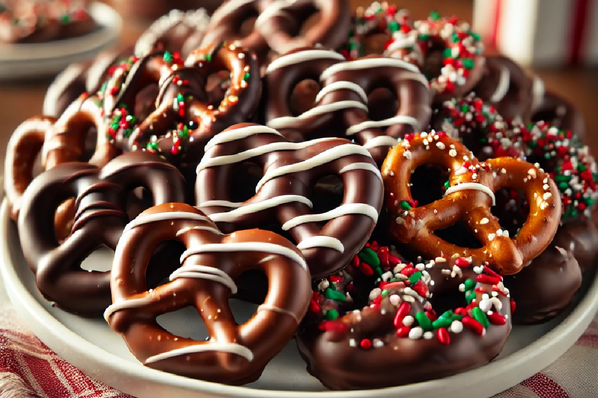 Chocolate-Covered Pretzels