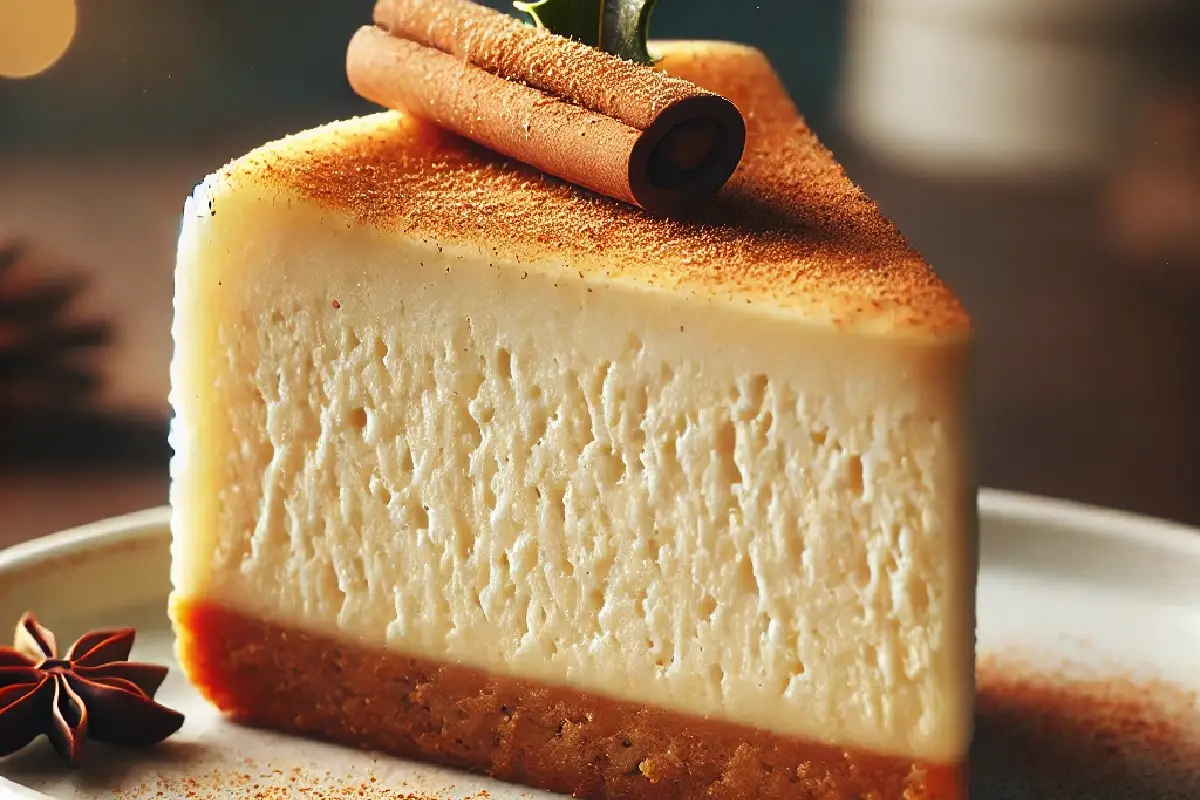 Eggnog Cheesecake