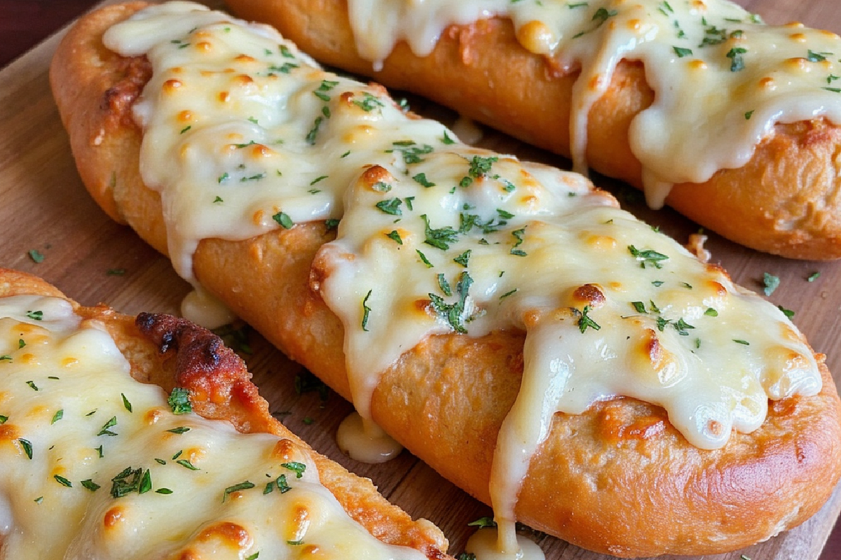 Cheesy Garlic Breadsticks