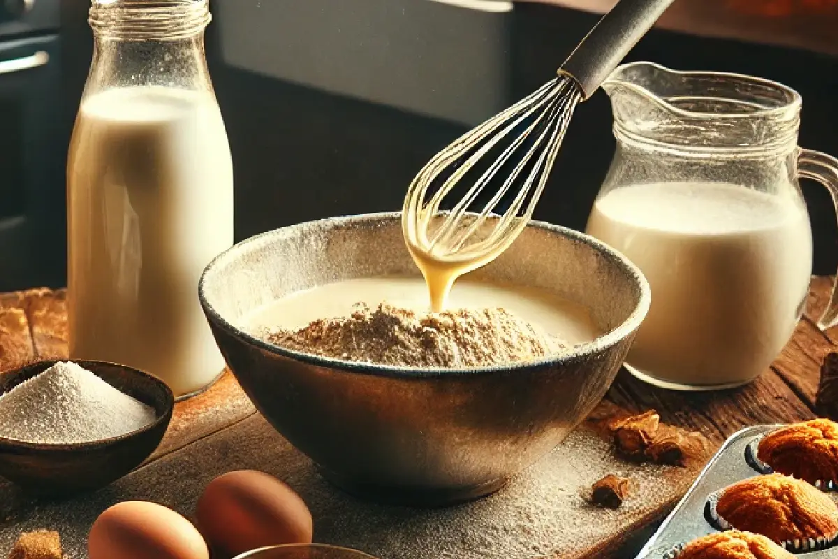 Can I use eggnog instead of milk in baking