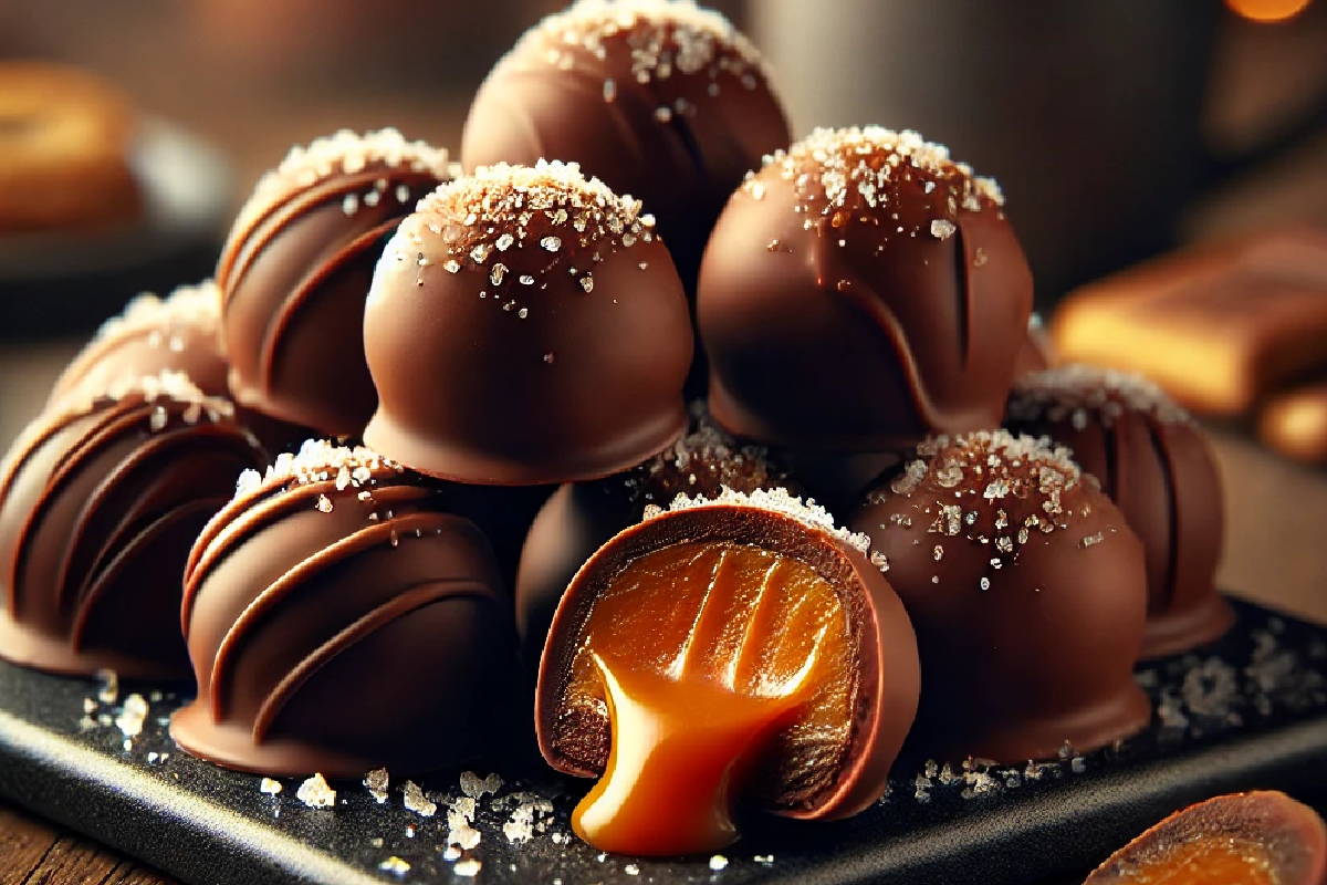 Salted Caramel Truffles