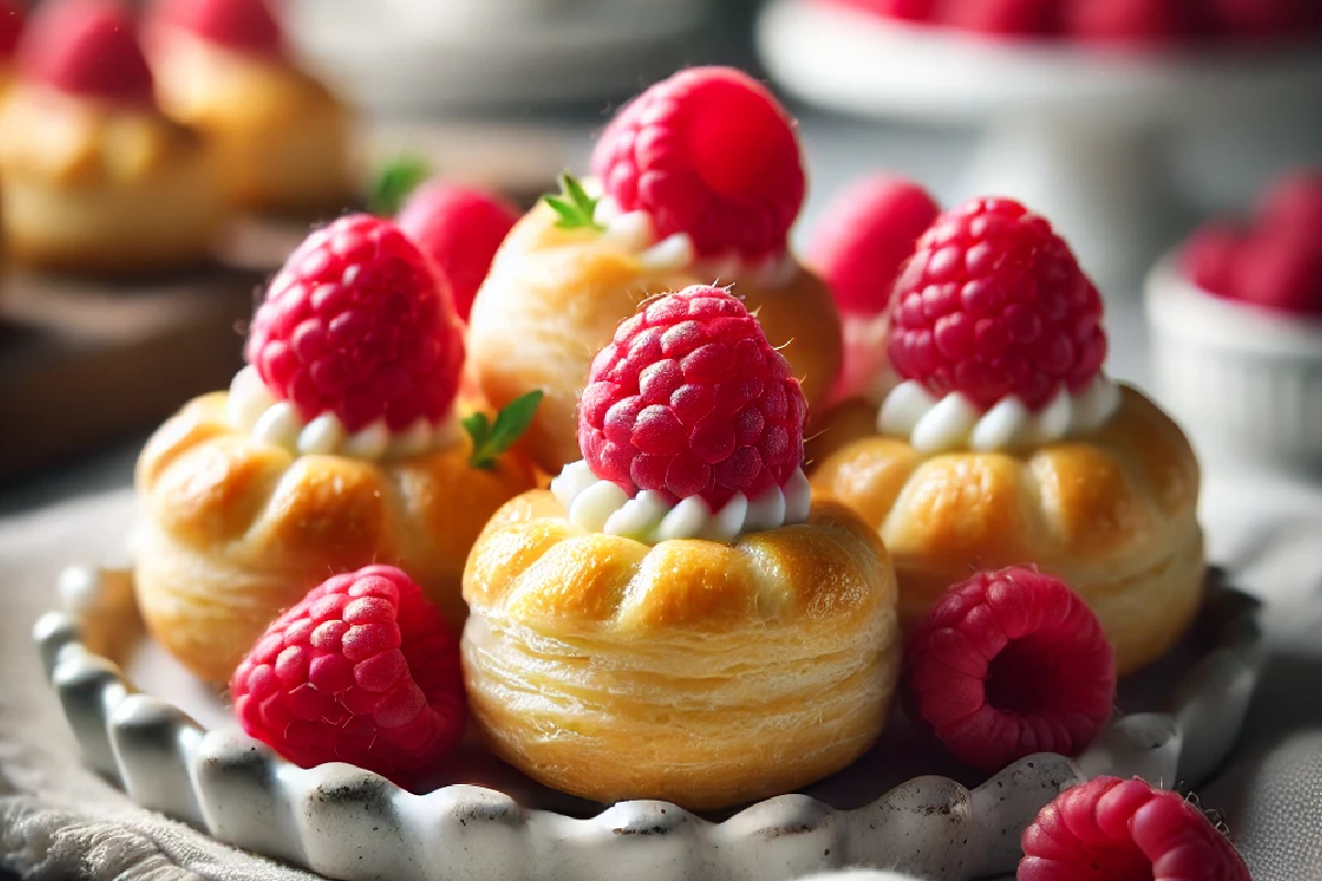 Raspberry Cream Cheese Bites