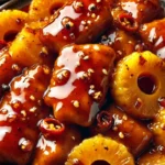 Spicy Pineapple Brown Sugar Chicken