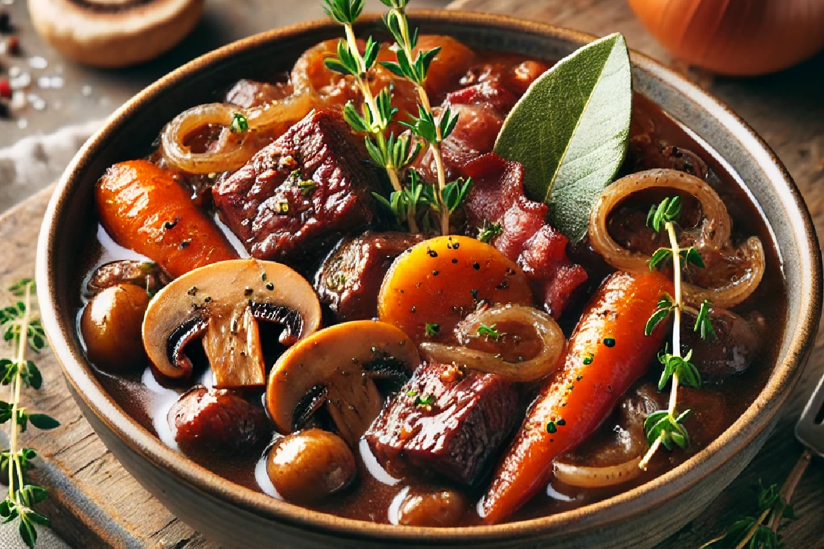 French Beef Bourguignon