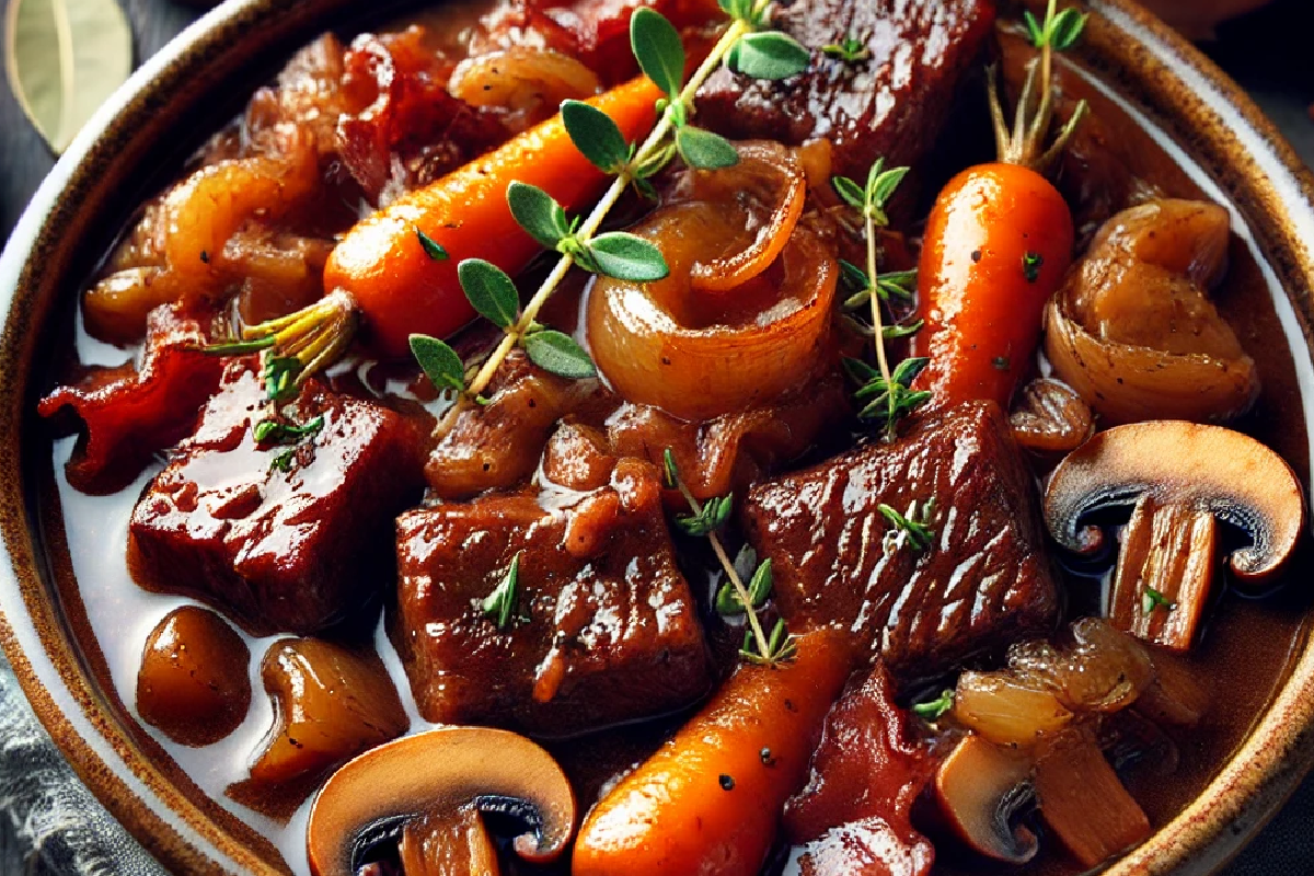 French Beef Bourguignon