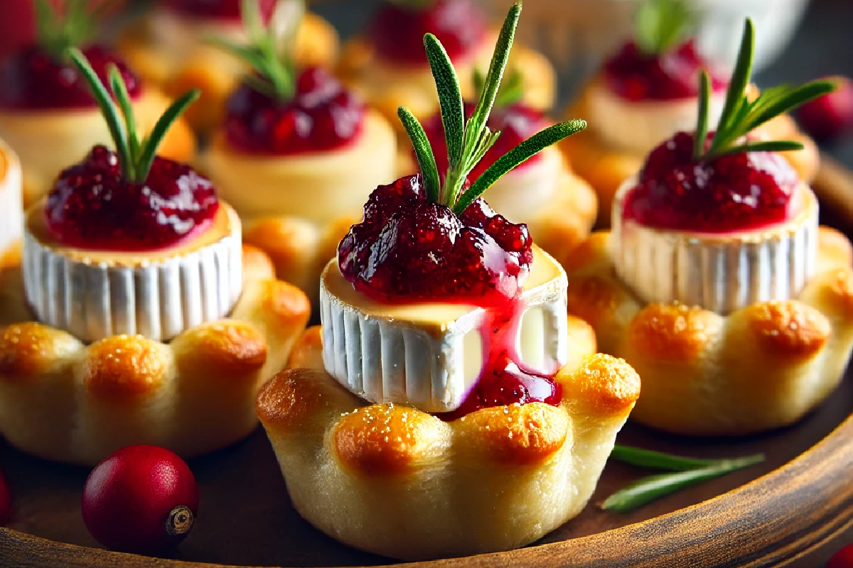 Cranberry Brie Bites