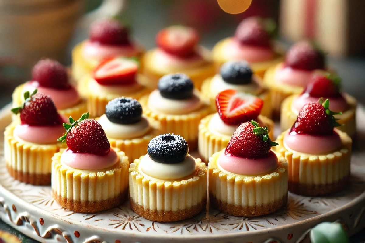 Mini Cheesecake Bites