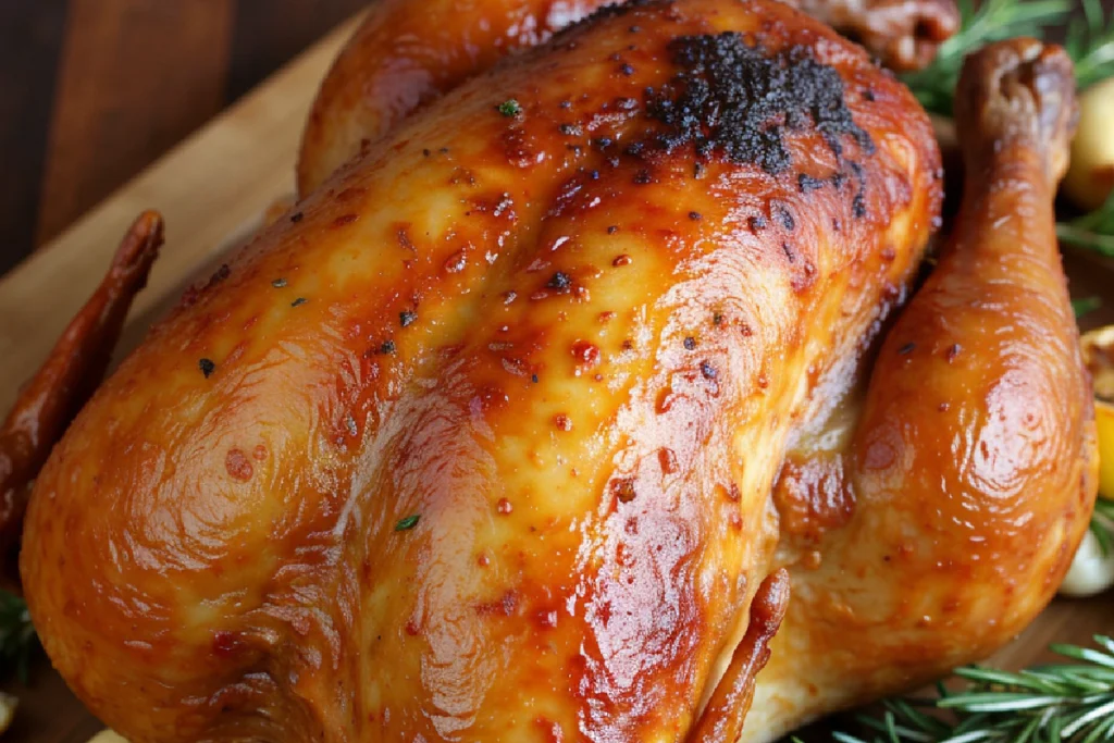 Maple-Butter-Glazed Turkey