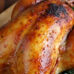 Maple-Butter-Glazed Turkey