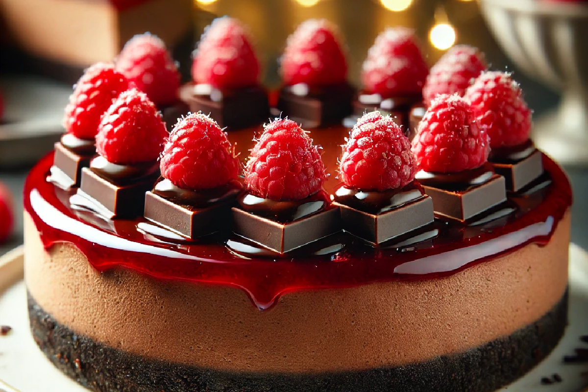 Chocolate Raspberry Cheesecake