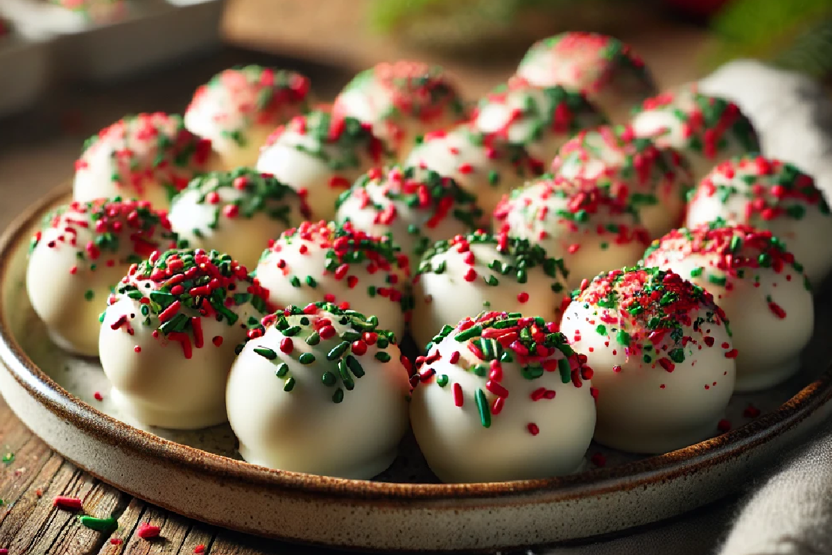 Christmas Oreo Balls