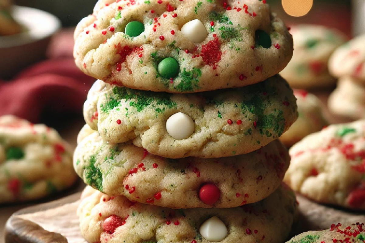 Cake Mix Christmas Cookies