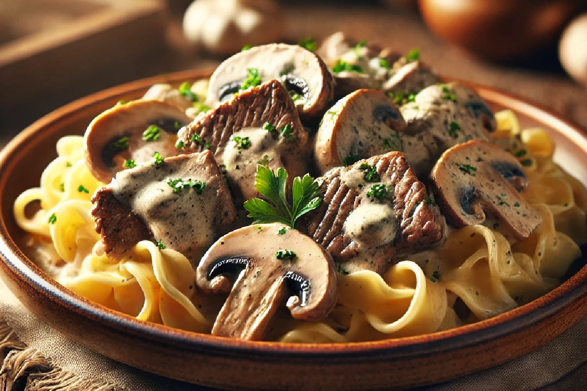 Beef Stroganoff