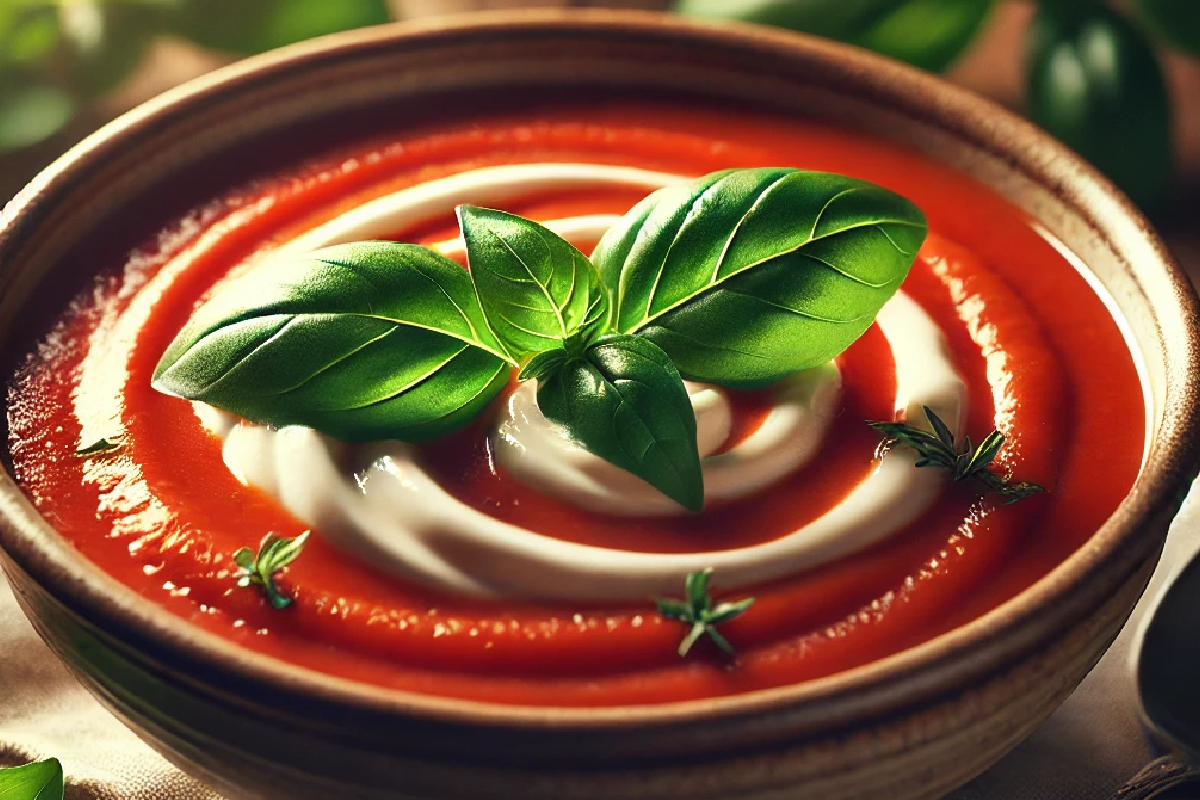 Creamy Tomato Basil Soup