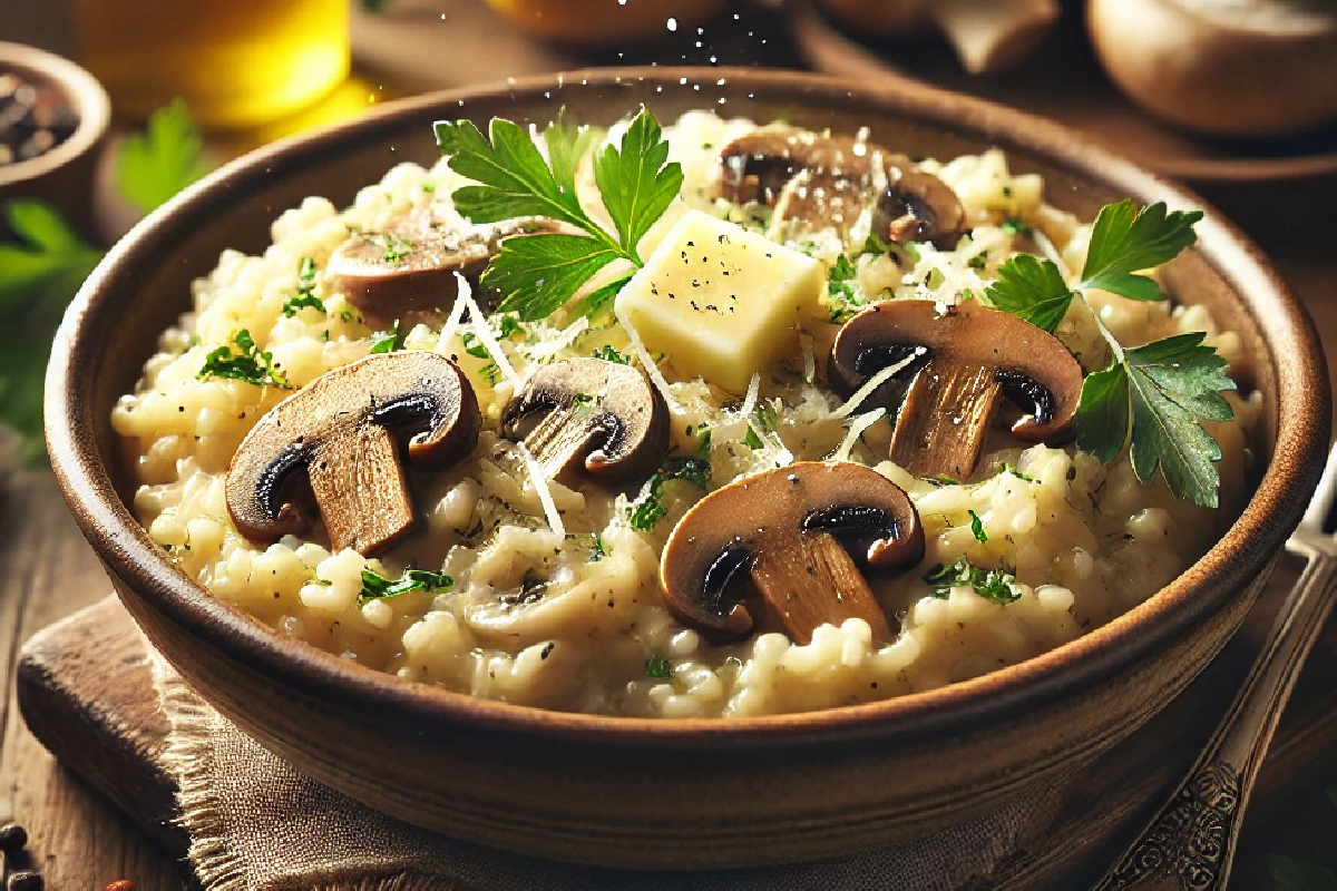 Mushroom Risotto