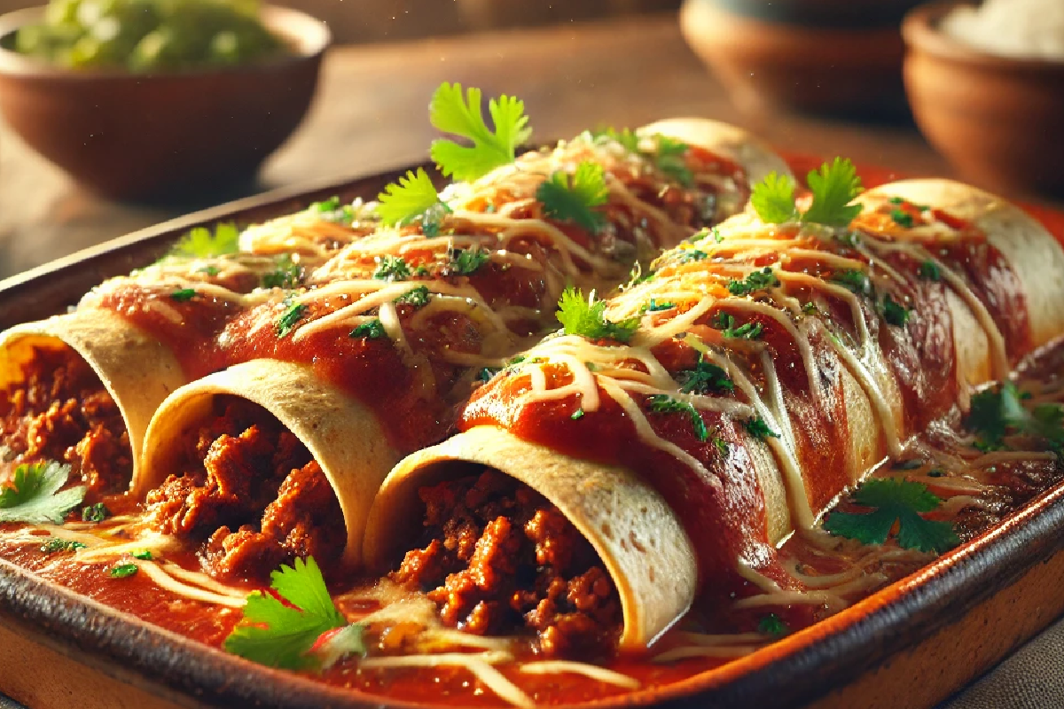 Beef Enchiladas