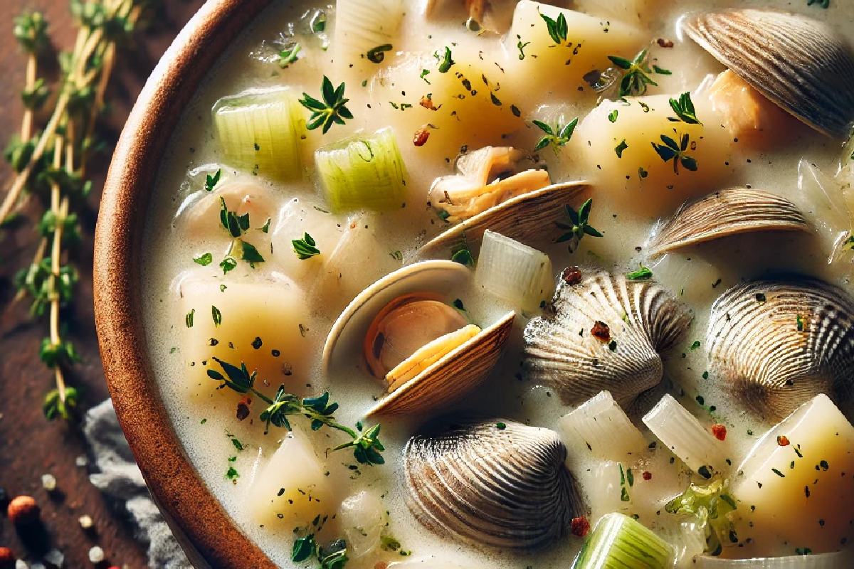 Crockpot Clam Chowder