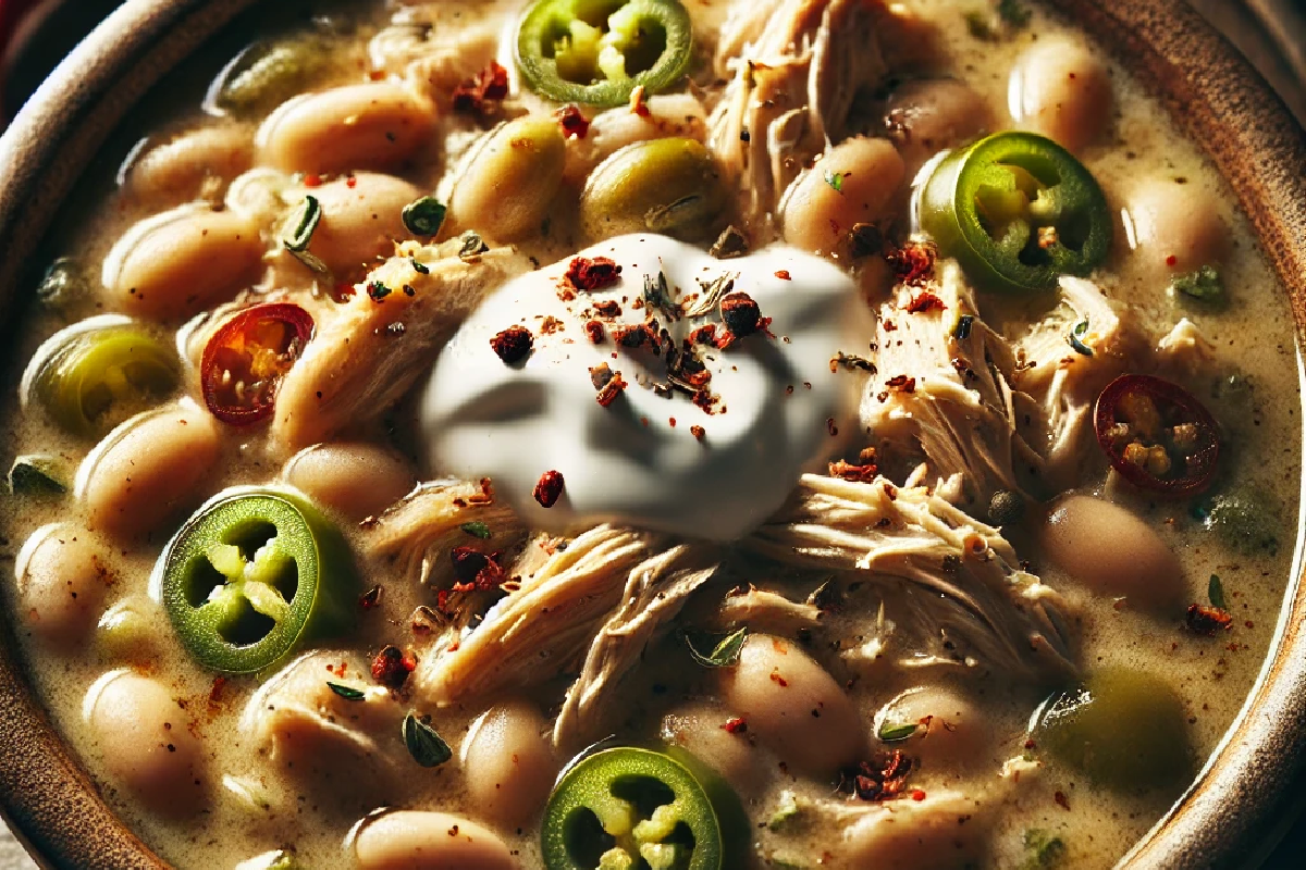 Crockpot White Chicken Chili