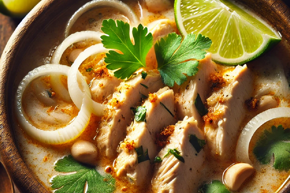 Slow Cooker Thai Coconut Chicken Soup