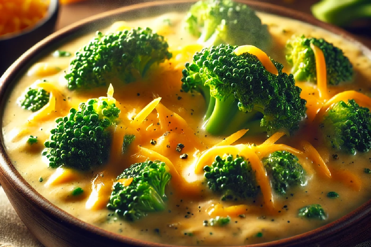 Crockpot Broccoli Cheese Soup