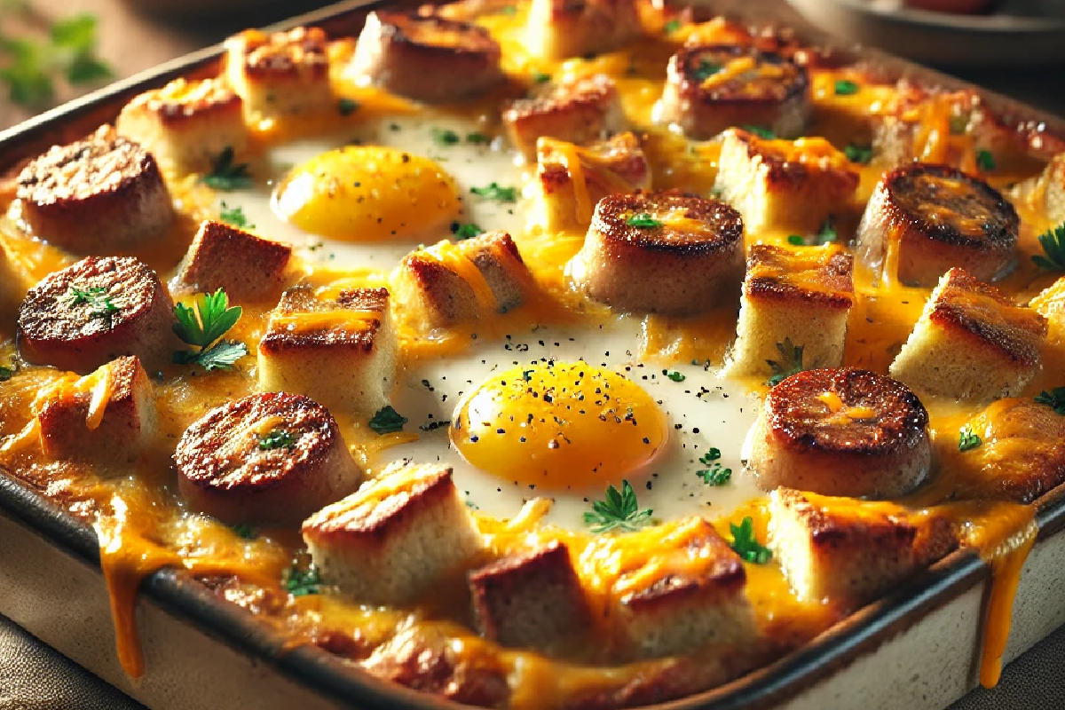 Sausage and Egg Breakfast Casserole