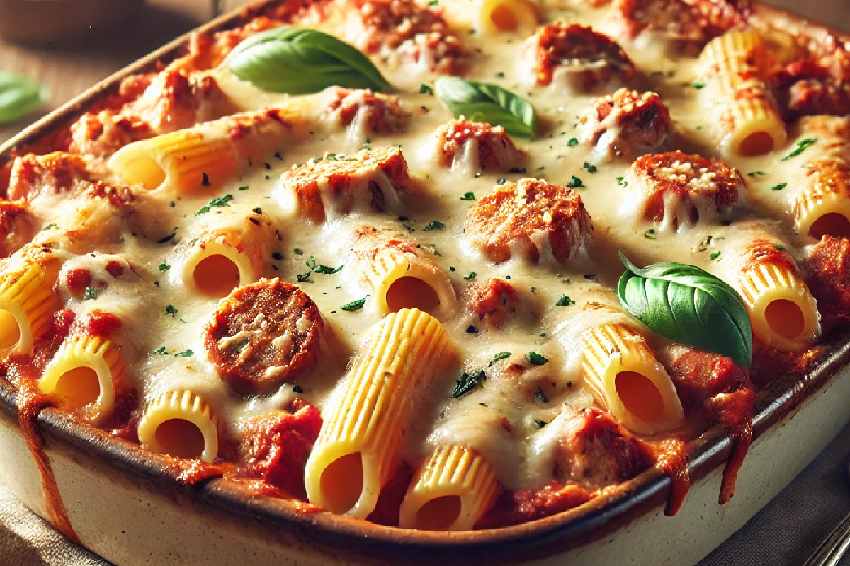 Baked Ziti with Sausage