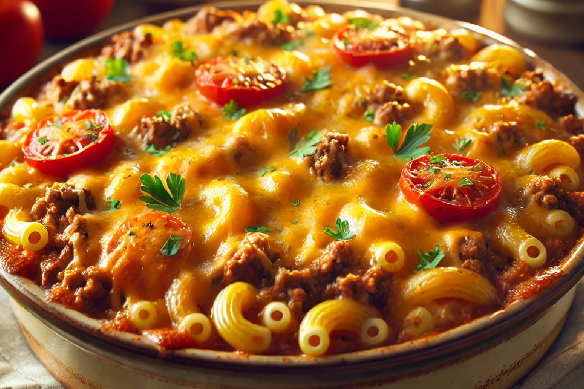 Beef and Macaroni Casserole