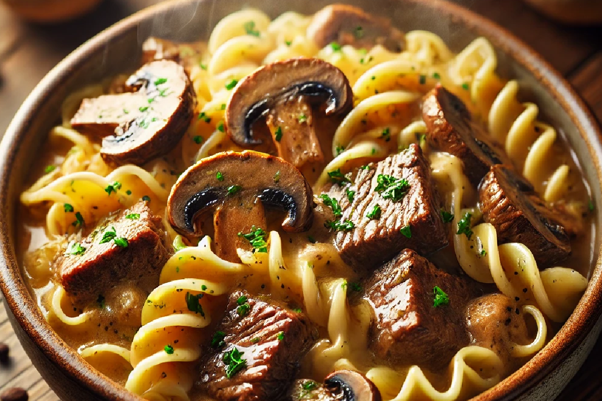 Beef Stroganoff Pasta