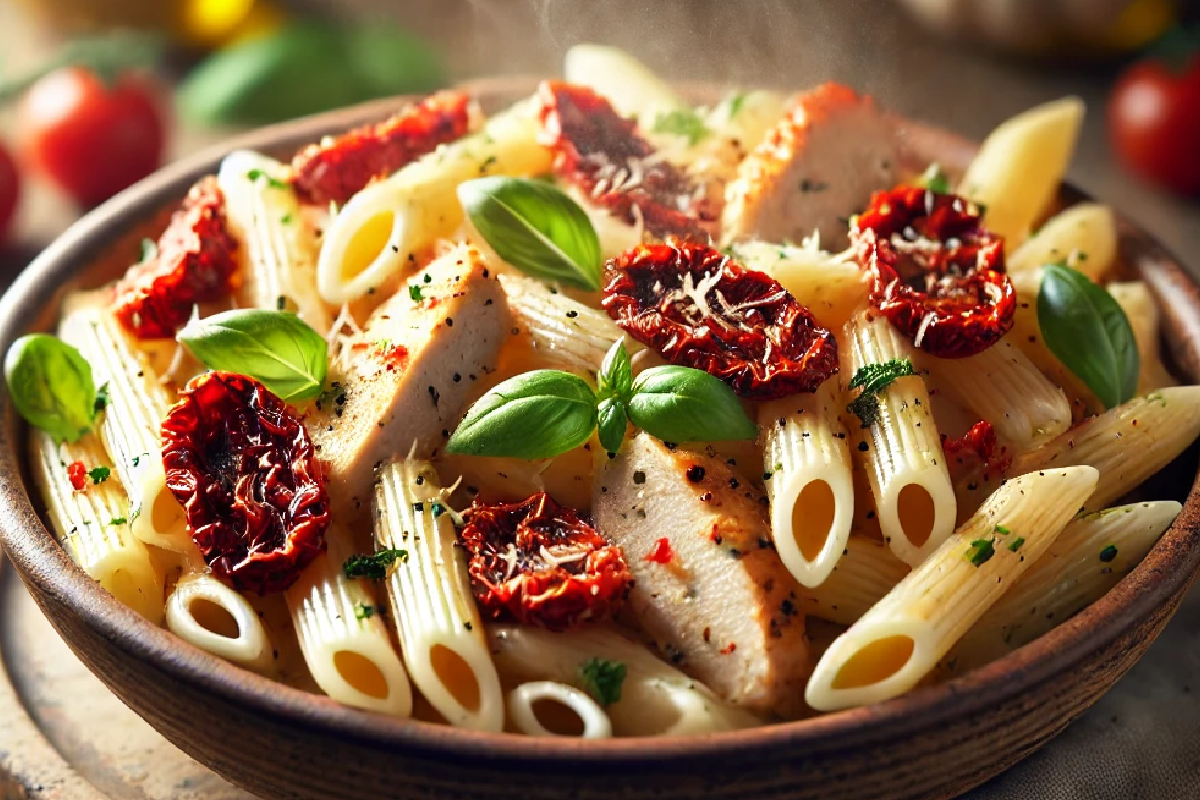 Chicken and Sun-Dried Tomato Pasta