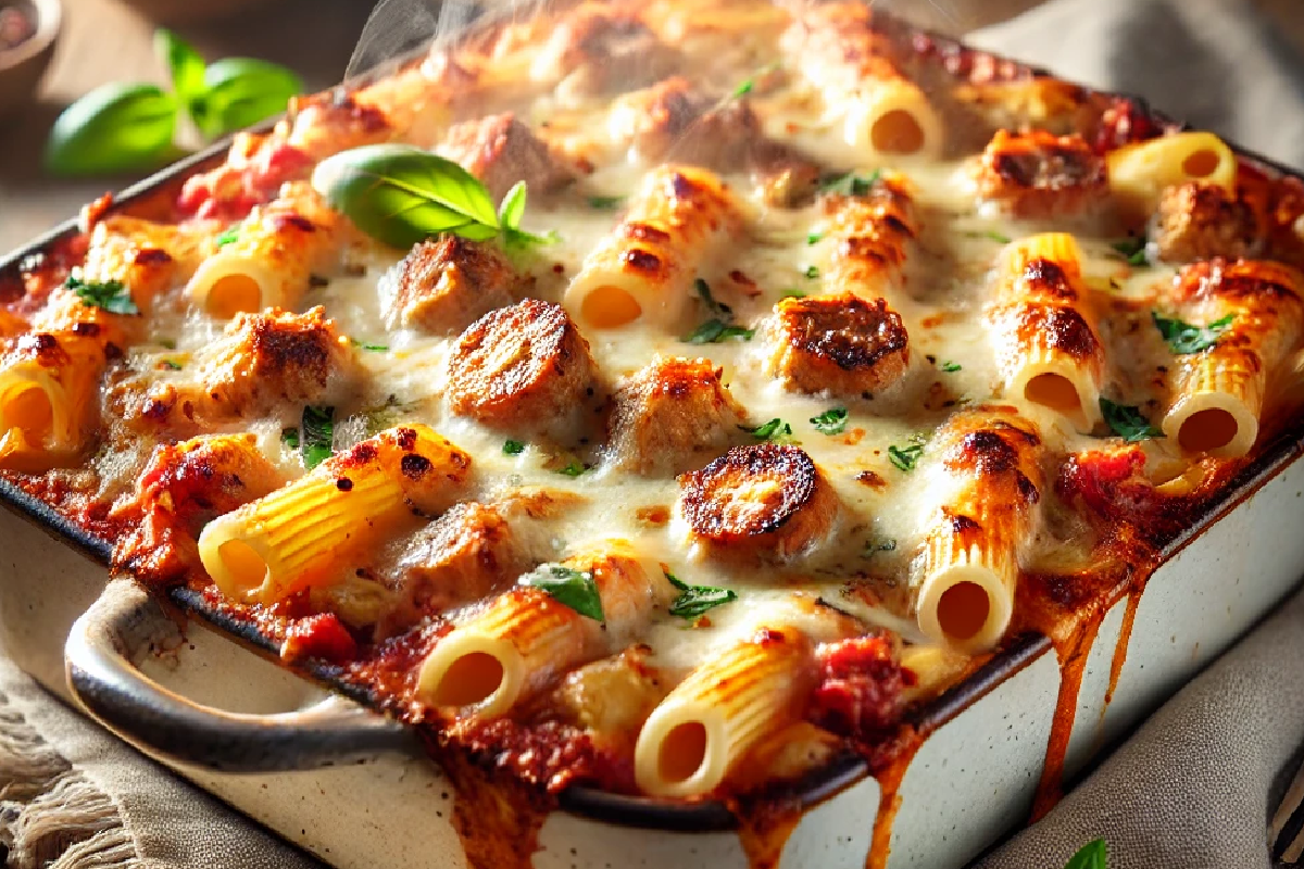 Baked Ziti with Sausage