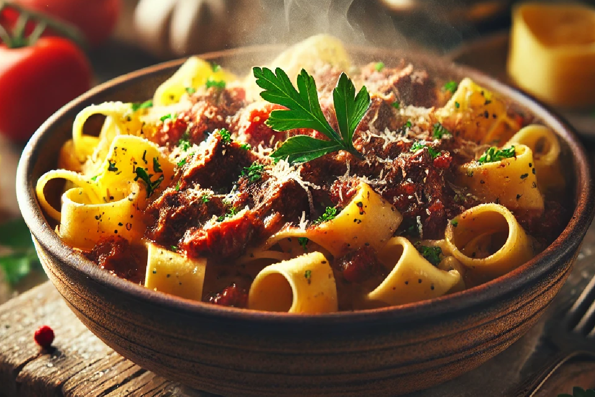 Beef Ragu with Pappardelle