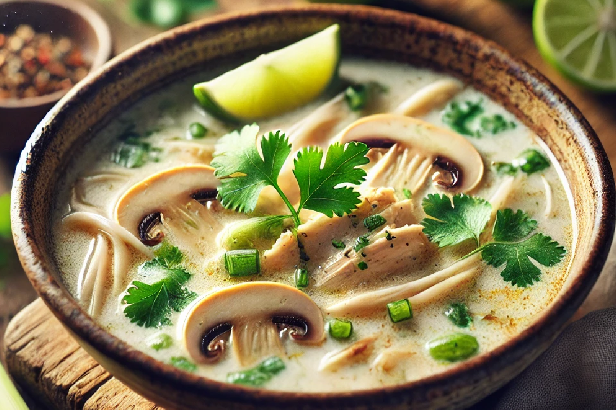 Thai Coconut Chicken Soup