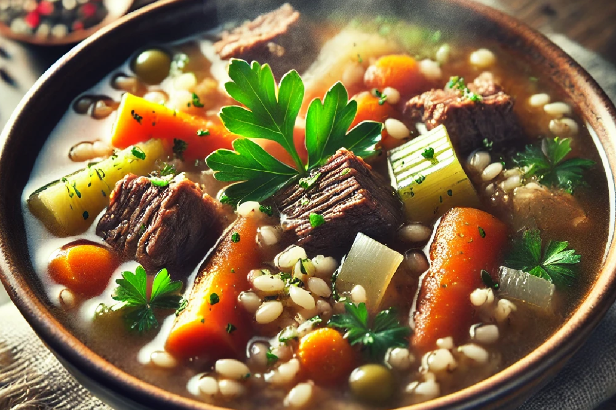 Beef and Barley Soup